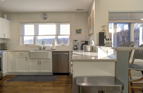Northside House | Walk to Coolidge Park - Hot Tub, 4 Kings, 3 Baths, Fire Pit