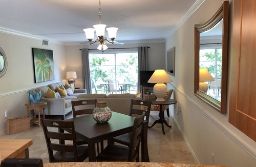 Siesta Key Condo | Walk To Crescent Beach, Updated Sea Winds Condo with Patio