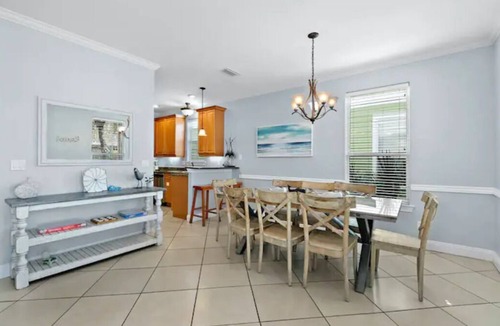 Villages of Crystal Beach House | Walk to Crystal Beach! Resort Style Pool!