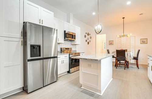 Hogansville House | Walk to Downtown! Modern Hogansville Home w/Patio