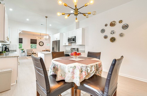 Hogansville House | Walk to Downtown! Modern Hogansville Home w/Patio