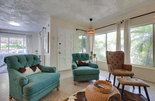 Deerfield Beach House | Walk to Ocean: Chic Deerfield Beach Cottage!