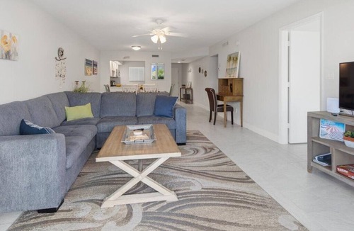 Marco Island Condo | Waterfront 2BR, 2BA condo with heated pool, WiFi, and marina access.