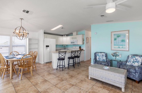 Cudjoe Key House | Waterfront 2BR in Venture Out with 35' Dock, Pool & Marina Basin Views