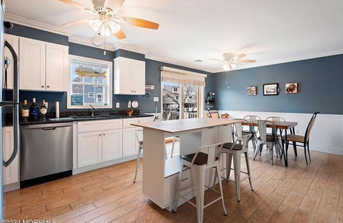 Ortley Beach House | Waterfront Bayside 3 bed 2 bath Seaside Heights/Ortley -Dock & Fenced Patio
