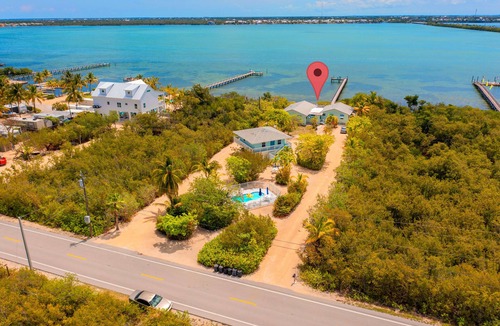 Little Torch Key House | Waterfront Beach House with Dock & Heated Pool!