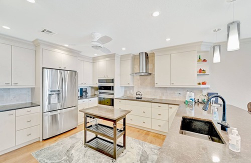 Burnt Store Marina Condo | Waterfront condo with gorgeous view, enclosed lanai, W/D, WiFi & community pool