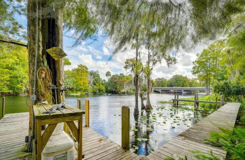 Citrus Springs House | Waterfront Dunnellon Retreat with River Access!