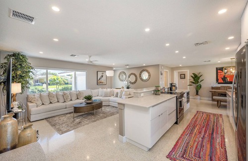 Venetian Way House | Waterfront Gem Stunning Sunsets & Wildlife Views Boat Dock Mins to Beach