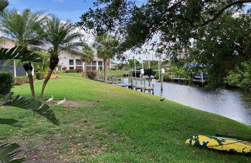 Riverbend Country Club House | Waterfront Gulf Access Dock right off the Caloosahatchee River abundant wildlife