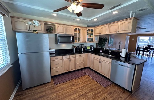 Saint James City House | Waterfront House, 2 Bdr, 2 Bath, Boat Lift, Trailer Parking, and 2 Kayaks