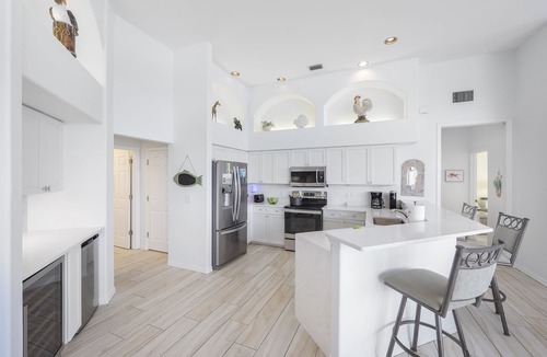 Marco Island House | Waterfront home with views, pool & walk to beach