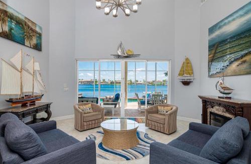 Marco Island House | Waterfront home with pool, spa and 2nd floor balcony