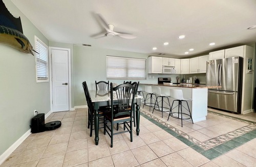 Ortley Beach House | Waterfront Lagoon Retreat with Private Dock & Boat Ramp