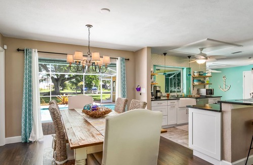 Yacht Club House | Waterfront! Oversize Corner Yard, Dock w/lift, Hot Tub & Pool