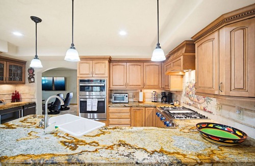Little Venice House | Waterfront Pool Home w/Private Dock, Tiki Hut & Backyard Oasis