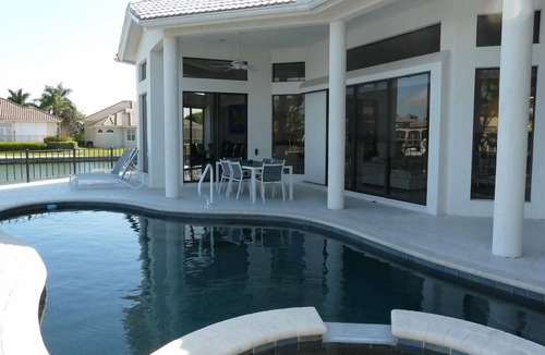 Marco Island House | Waterfront property with stunning views within walking distance to the beach.