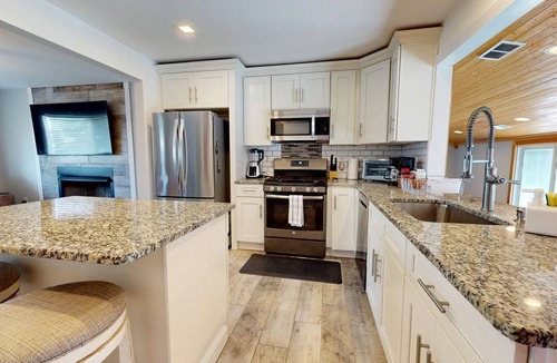 Mystic Island House | Waterfront Retreat with Game Room in Mystic Island, New Jersey