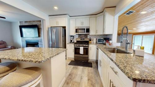 Mystic Island House | Waterfront Retreat with Game Room in Mystic Island, New Jersey