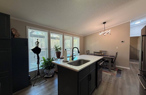 Harwood Lane House | Waterfront River Retreat w/Dock, Firepit, Kayaks & Game Room — Sleeps 8