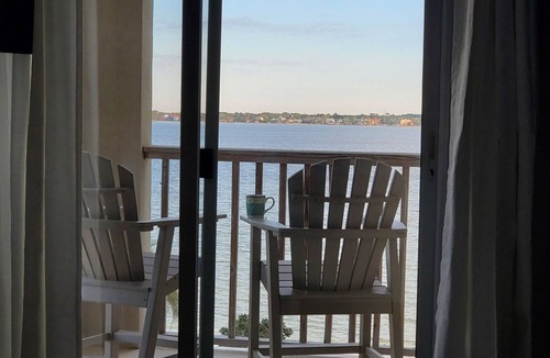 Navarre Beach House | Waterfront Townhome, Spacious, Remodeled, 5min walk to Gulf, Sound beach outside