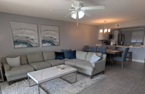North Fort Myers Condo | Waterfront views! Pool, Boat Dock, Tennis, Billiards & MORE. 90-day Minimum Stay