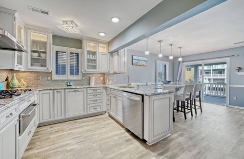 Beach Haven West House | Waterfront w/dock & hot tub, bring your boat/jet ski-5 minutes from beach-LBI!