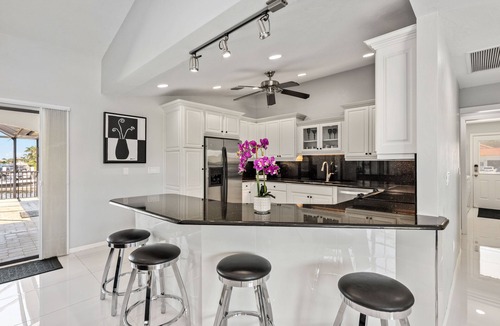Marco Island House | Waterview 3 ensuite home with pool nHGTV chose as ideal vacation home!