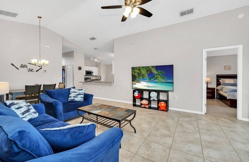Clear Creek House | Waterview Villa with Private Pool/Spa