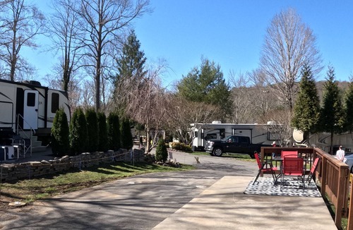 Pittman Center RV Rental | Webb Creek Camper Lot – Smoky TN - Lot only , Bring your own camper