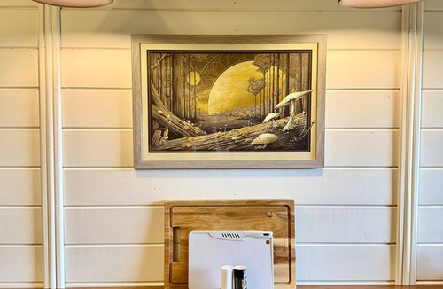Laurel Ridge Cabin | Welcome to Black Mountain Stomping Ground's Shroom with a View w King Bed/view
