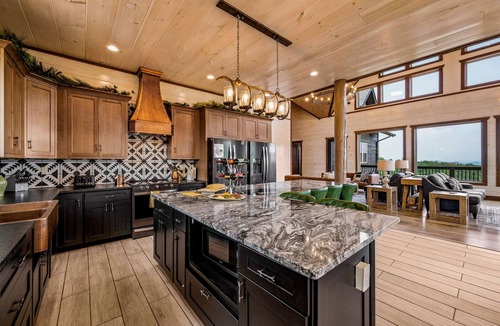 Sevierville Cabin | Welcome to Dancing Fox! Luxury 7BR, Indoor Pool, Fire Pit, Wow Views!
