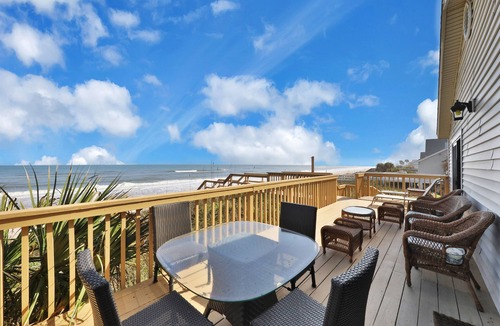 Vilano Beach House | Welcome to Villa Rosa! A 4 Bedroom 3 Bath Oceanfront Getaway