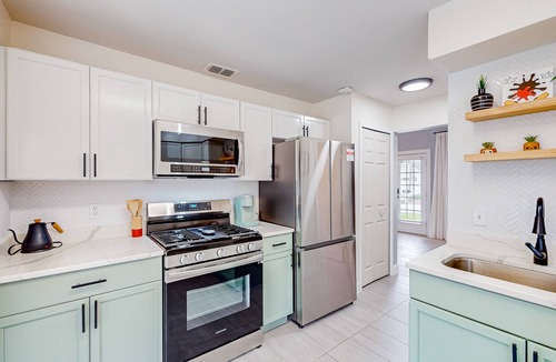 Bridgewater Crossing House | Whimsical sunlit retreat with private pool, patio, & game room - close to parks