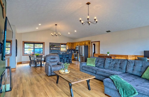 Hiawassee House | Whiskey Mountain Oasis by Chatuge Home Concierge | Extraordinary Lake & Mountain Views · Game Room · Firepit