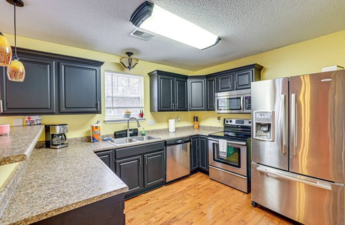 Simpsonville House | Wooded Trail On-Site, Spacious Simpsonville Home