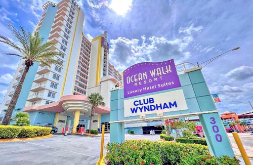 Daytona Beach Apartment | Wyndham Ocean Walk Resort Oceanfront by the Sea 3BR 4111