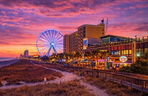 Downtown Myrtle Beach House | Yachtsman 704 Studio Oceanfront Stay Near SkyWheel