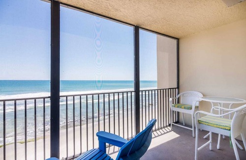 South Patrick Shores Apartment | You cannot get any closer to the beach! 2BR condo