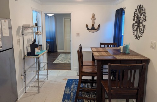 Somers Point House | Your family will be close to everything Steps to the Somers Point beach and nightlife.