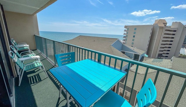 15% off 3-7 nights thru Aug. 2BR OF with OCEAN VIEW. Ocean Drive.