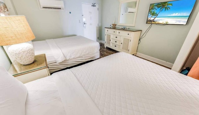 1BR at Sandy Beach Resort, Oceanfront View, Pools!