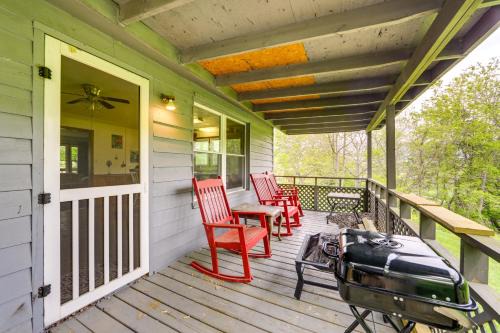 5 Mi to Lake Junaluska: Mtn Haven w/Deck!