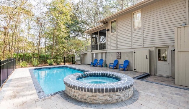 6 Pender - Peaceful Serenity, Sea Pines Private Home with Pool/Spa