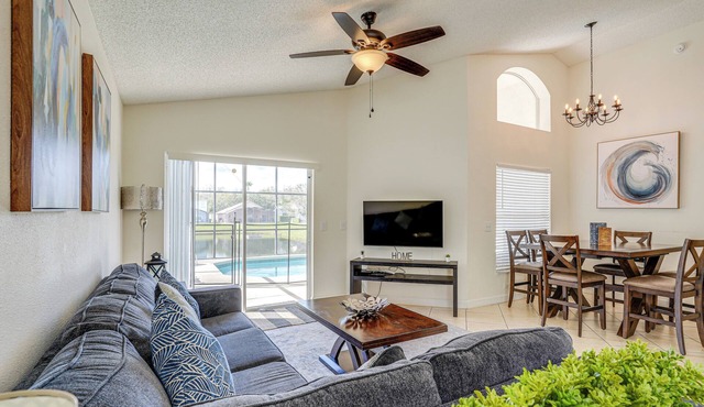 9 Mi to Disney: Home w/Pool Table & Water Views!