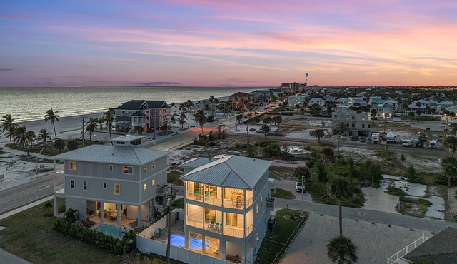 Anchors Away - Pool Home Across Street from Beach with Private Access