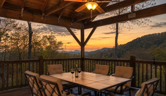 Back Porch Views | A Cozy Mountain Home