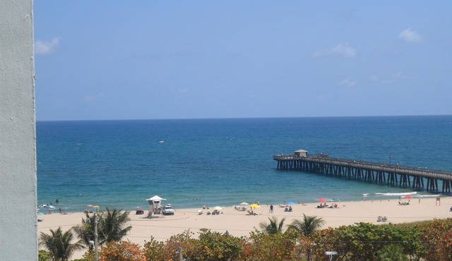 Beach Front Condo - See & Hear the waves from your bed and balcony