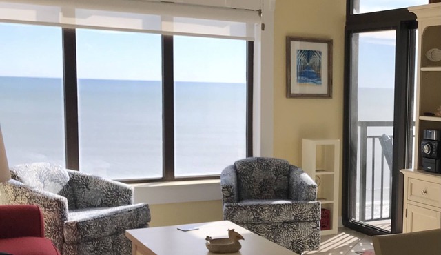 Beautiful Ocean and Inlet Views From This Newly Updated Corner Unit