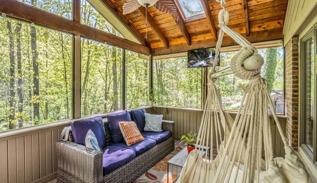 Big Mtn Home, Dog & Kid Friendly, close to Biltmore, breweries, & orchards